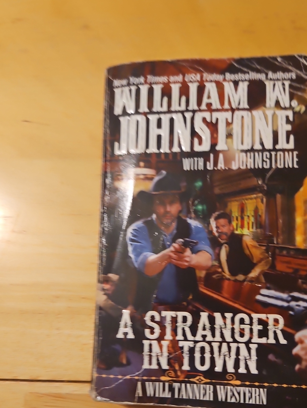 Pinnacle Books A Stranger in Town Western Paperback Book